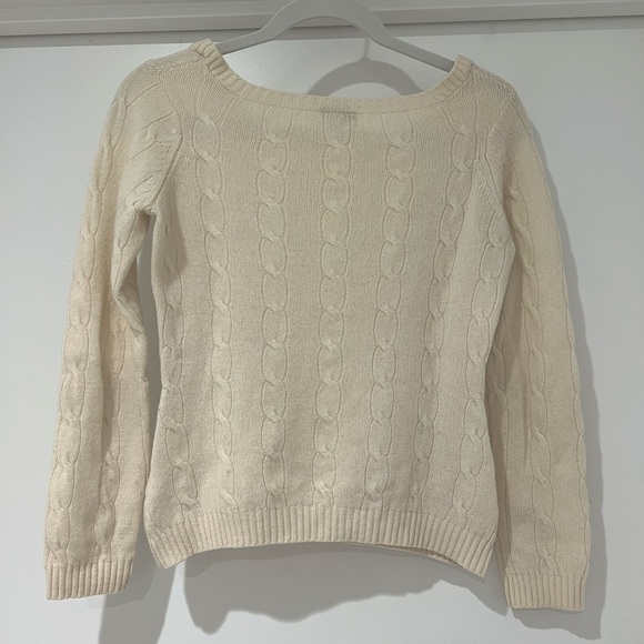 Braided Lilly Pulitzer Cashmere Sweater - Picture 2 of 2